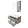Тумба-умывальник COMFORTY "Турин-75" дуб бежевый с раковиной COMFORTY 75E