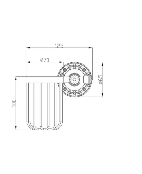 Держатель освежителя воздуха Zorg Antic AZR 19 SL
