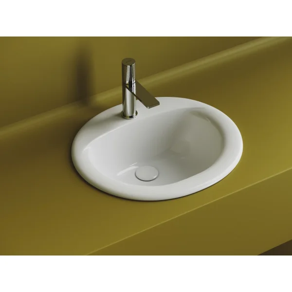 Раковина Ceramica Nova Sun CN6080 51,5x45,5 см, встраиваемая сверху, белый