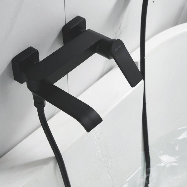 Смеситель для ванны Shevanik S41 S4OA10RC2HQM черный