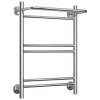 Полотенцесушитель водяной Стилье Версия-Н1 60х40 с полкой, хром