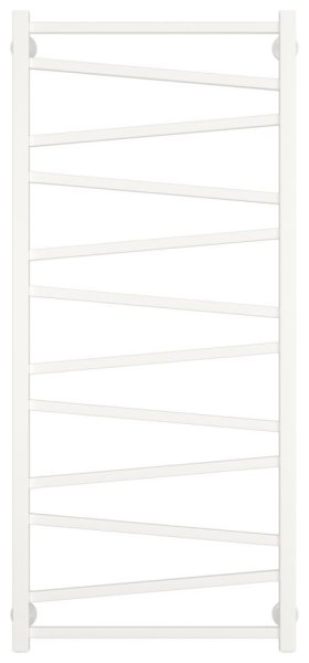 Полотенцесушитель водяной Сунержа Сирокко 30-0253-1250 1200x500 белый матовый