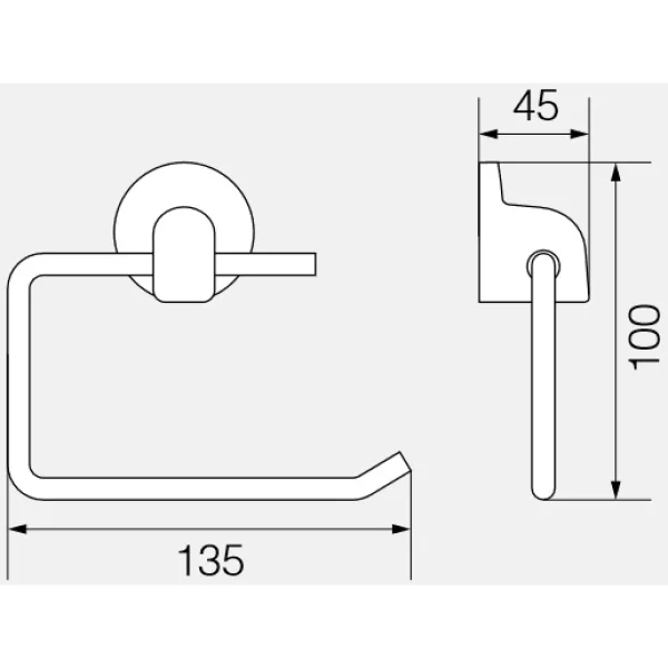 Держатель туалетной бумаги Veragio Oscar Bronzo OSC-5280.BR