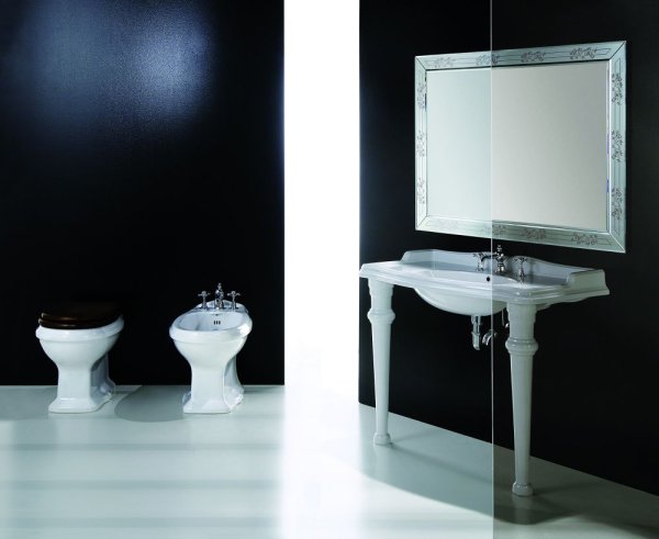 Унитаз приставной Simas Arcade AR801bi выпуск в пол