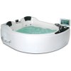Акриловая ванна Gemy G9086 O L с гидромассажем
