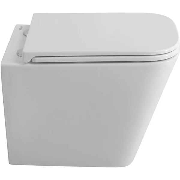 Унитаз подвесной BelBagno Ardente-R BB520CH-TOR/SC безободковый, торнадо, с сиденьем микролифт, белый