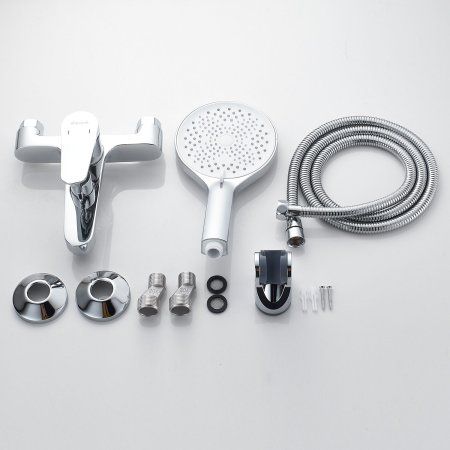 Смеситель для ванны однорычажный  Shevanik S6202, Хром