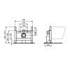 Система инсталляции Ideal Standard ProSys R010167 для унитаза