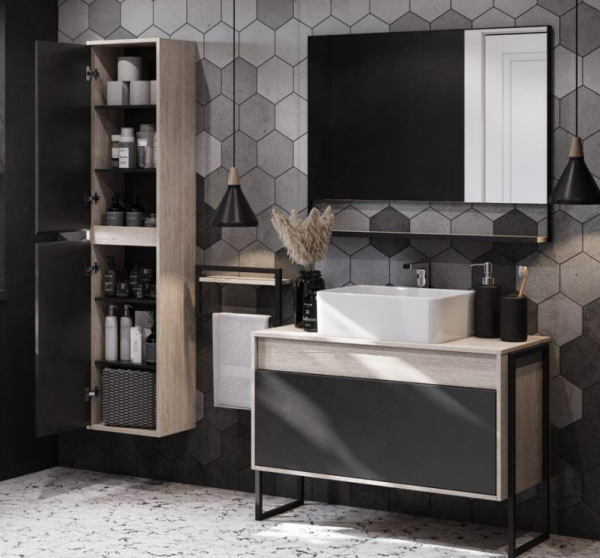 Зеркало Aquaton Лофт Урбан 1A248002LQX50 100 дуб орегон