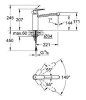 Смеситель Grohe Eurosmart Cosmopolitan 30193000 для кухонной мойки