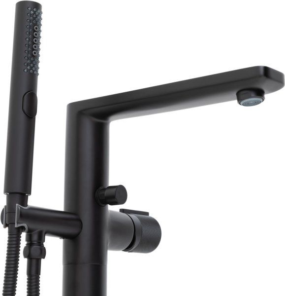 Смеситель для ванны Allen Brau Liberty 5.33012-31 (с внутренней частью) черный матовый