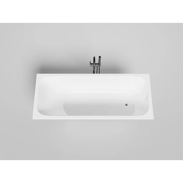 Ванна из литьевого мрамора Salini S-Sense Orlanda 102017G 170,4x75 см, белый глянец