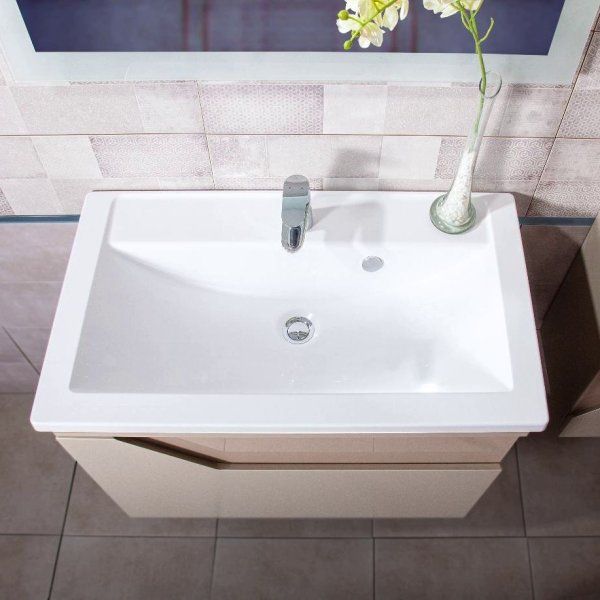 Комплект мебели для ванной Бриклаер БРАЙТОН 70B, бежевый