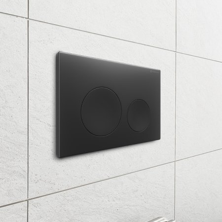 Клавиша смыва Terminus 62K24х16B, черный