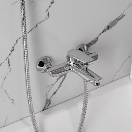 Смеситель для ванны Teymi Hanna, хром T10205