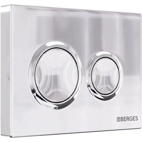 Кнопка смыва Berges Novum O3 040063 для инсталляции, хром