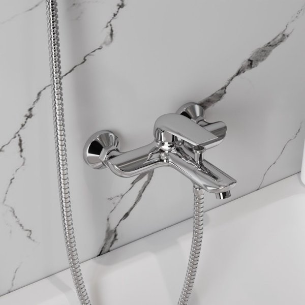 Смеситель для ванны Teymi Hanna, хром T10205