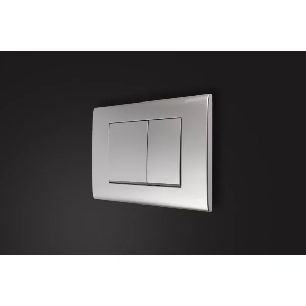 Кнопка смыва Charus Minimalista FP.310.46.01 для инсталляции, матовый хром