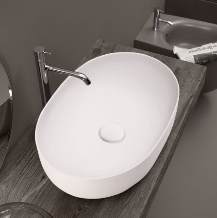 Раковина Kerasan Nolita 534330*0 60х40 белый матовый