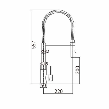 Смеситель для кухни FASHUN (A54111-8)