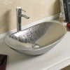 Раковина Comforty 7811ASS серебро