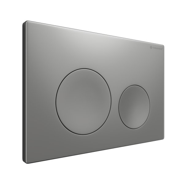 Клавиша смыва Terminus 62K24х16M, матовый хром