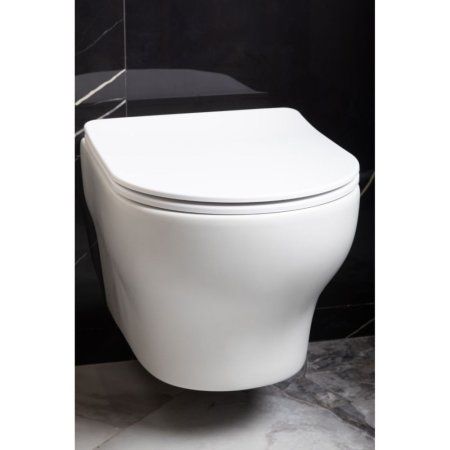 Унитаз подвесной Boheme Fiore 978-SET-MW белый матовый