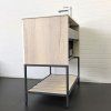 Тумба-умывальник COMFORTY "Страсбург-90" дуб дымчатый с раковиной COMFORTY 90E