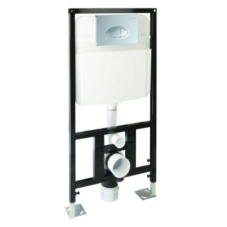 Унитаз подвесной с инсталяцией SantiLine SL-5005+SL-01 белый