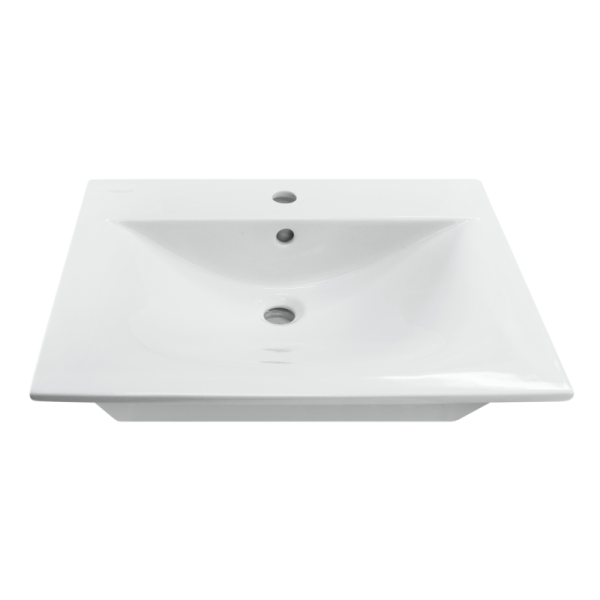 Раковина накладная MIXLINE "Breeze 60" белая, без кроншт  (Sanita Luxe) (554362)