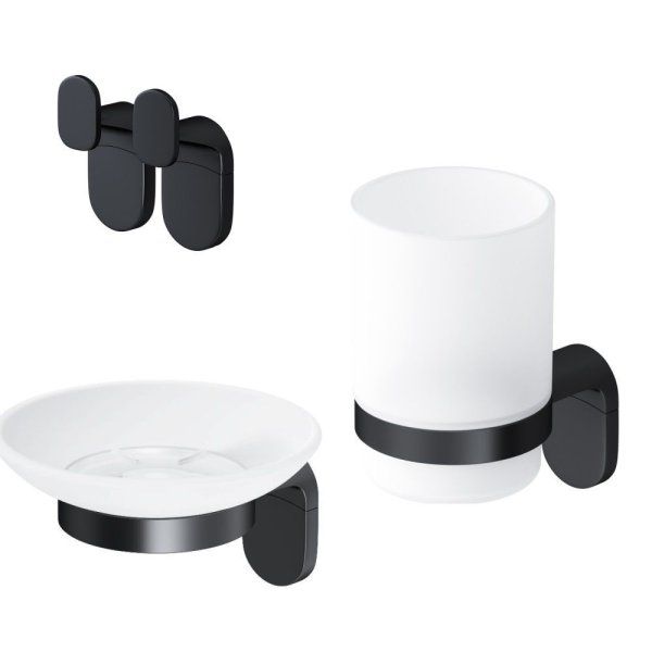 Набор аксессуаров для зоны красоты, черный AM.PM X-Joy AK84B2503B, Черный