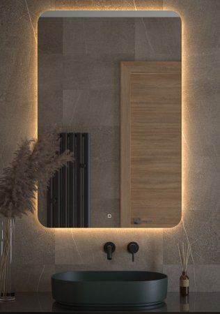 Зеркало с LED-подсветкой настенное Defesto Opti DF 2820S 80x120