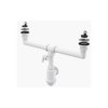 Сифон для раковины AlcaPlast A449P-DN50/40 для двойной мойки с подводкой