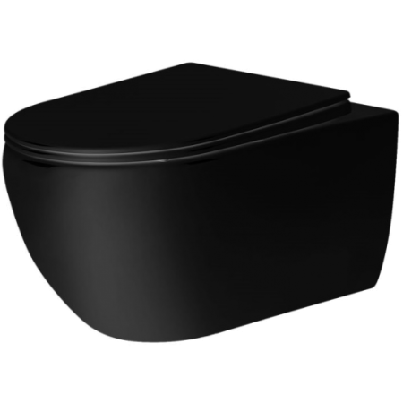 Унитаз Vincea Evo VT1-34MB (подвесной) матовый черный