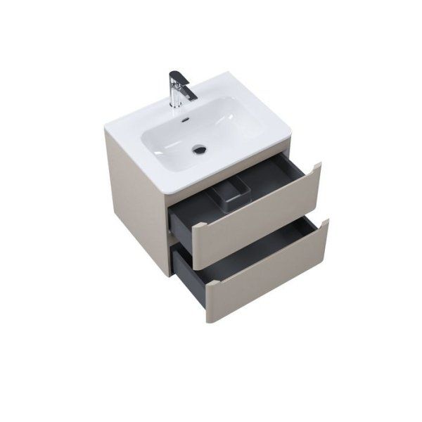 Тумба с умывальником, подвесная, 60 см, капучино, Edifice, IDDIS подходит умыв. 0106000i28 (EDWMI6KN0CUH0iQE95YRK)