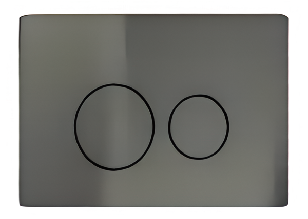 Кнопка смыва Gappo GMZW31JA01CQ-9FB для инсталляции, оружейная сталь