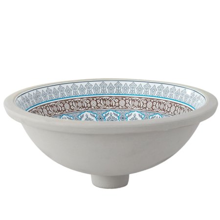 Умывальник (раковина) REA ARTE BLUE врезной REA-U1222