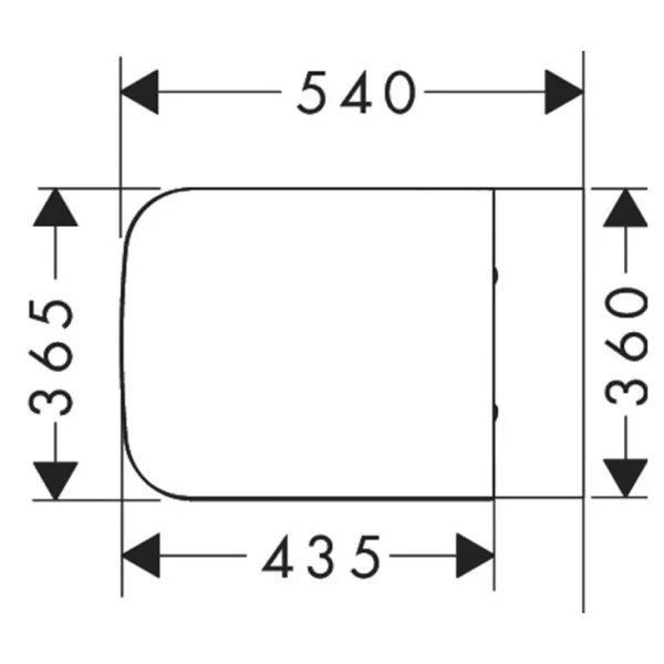 Унитаз подвесной Hansgrohe CreekTide Q HGSET001 безободковый, с сиденьем микролифт, белый глянец