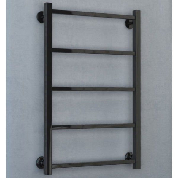 Полотенцесушитель водяной Стилье Версия-КН 80х50 черный