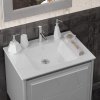 Зеркало Opadiris Луиджи 70, цвет серый матовый, вар. 2
