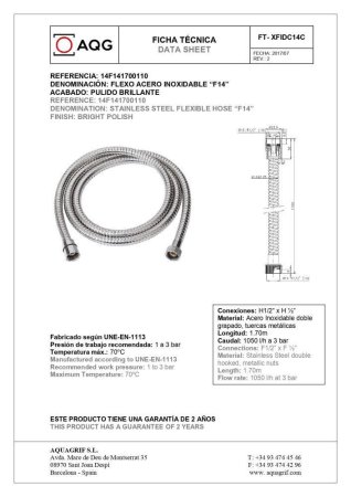Смеситель AQG Delta 01DEL419CR для ванны, хром