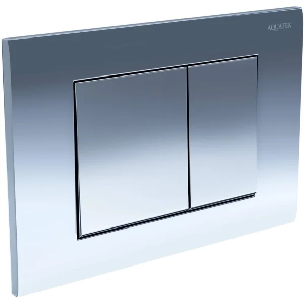 Кнопка смыва Aquatek PNS-0000002 для инсталляции, хром