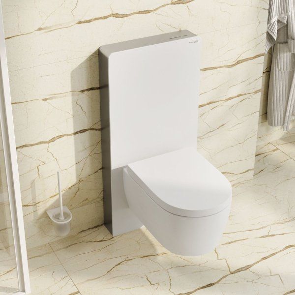 Пристенный модуль системы инсталляции для унитаза WasserKRAFT Naab 86TLT.040.SE.WH белый