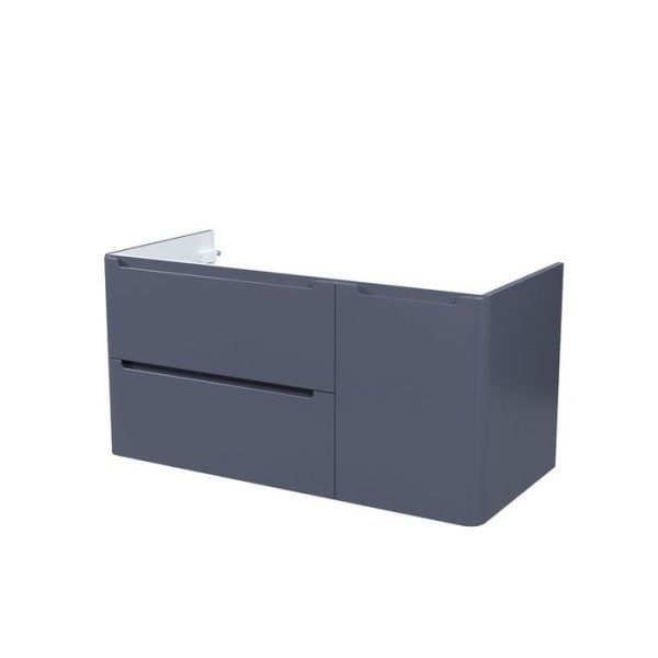 Тумба подвесная, 100 см, темно-серый, Edifice, IDDIS, EDRVI1OQ0DTD0iUN95VF подходит умыв. 0101000i28