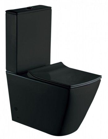 Унитаз-компакт Esbano Duero-C безободковый, черный матовый