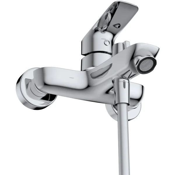 Комплект смесителей BelBagno Due DUE-VASM/LVM-CRM с душевым гарнитуром, хром