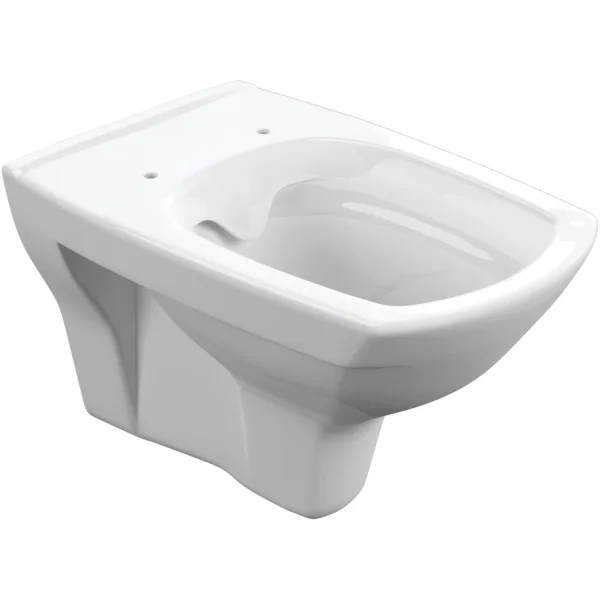 Унитаз подвесной Cersanit Carina MZ-CARINA-XL-COn-S-DL-E безободковый, с сиденьем микролифт, белый