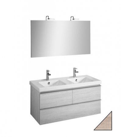 Мебель для ванной Jacob Delafon Odeon Up 120 см серый дуб, 3 ящика