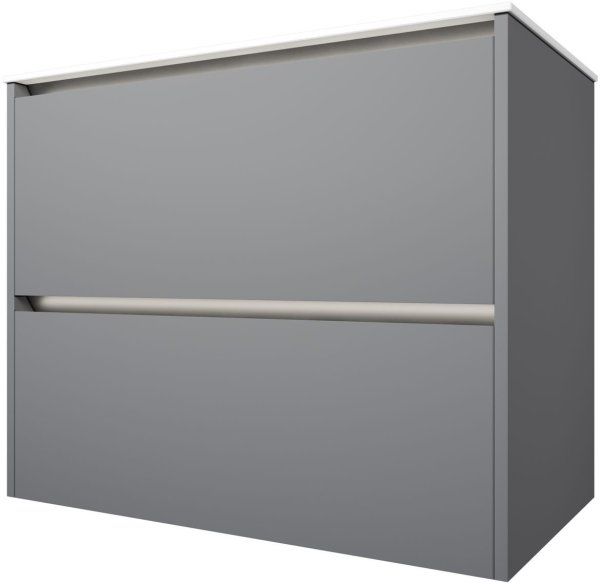 Тумба под раковину Allen Brau Activity 80 1.34012.PGM платина матовый/олива браш