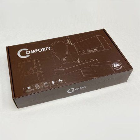 Смеситель Comforty для раковины, картридж 35 мм, черный матовый, FC071B-CMT